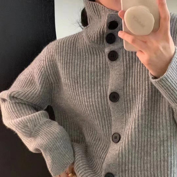 Sweater Idle Style Temperament Knitted Top