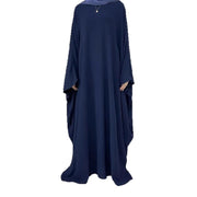 Robe Loose Solid Color Women Dress 111